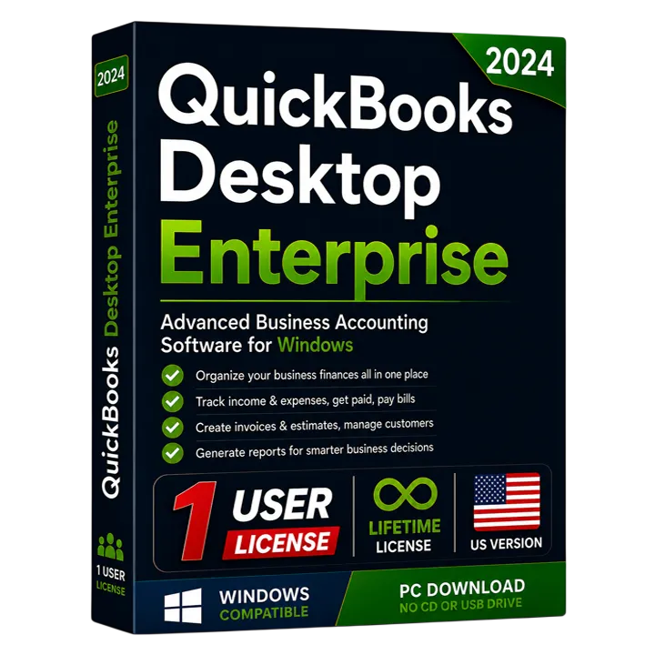 QuickBooks Desktop Enterprise Solutions 2024 US Edition